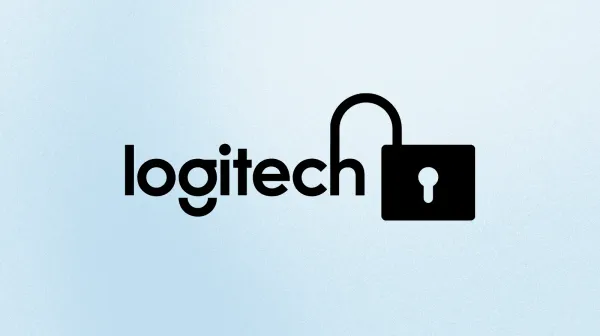 logitech logo, unlock, cyber attack